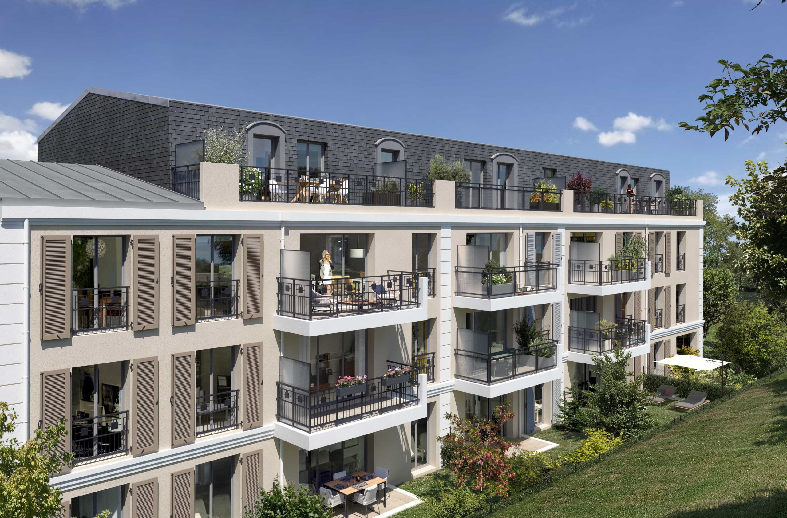 Programme éligible au dispositif LLI Résidence des Coteaux à Villennes-sur-Seine - LLI Conseil