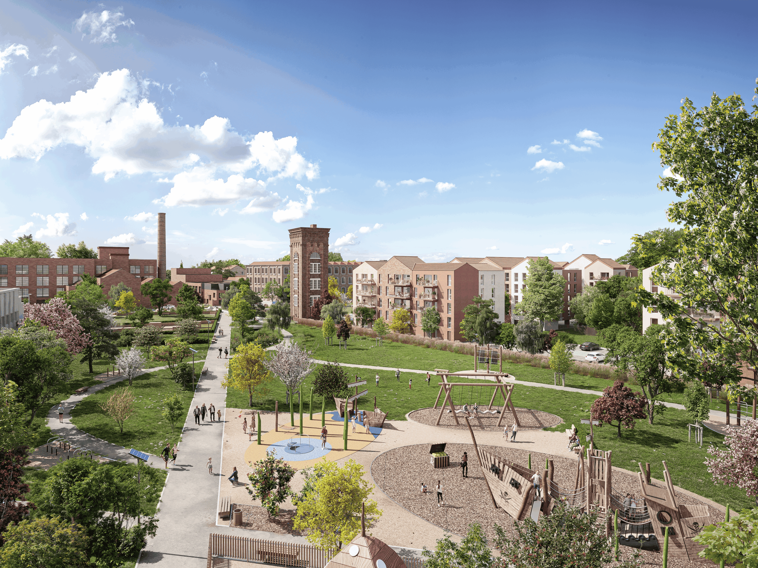 Programme éligible au dispositif LLI Panorama Parc à Tourcoing - LLI Conseil