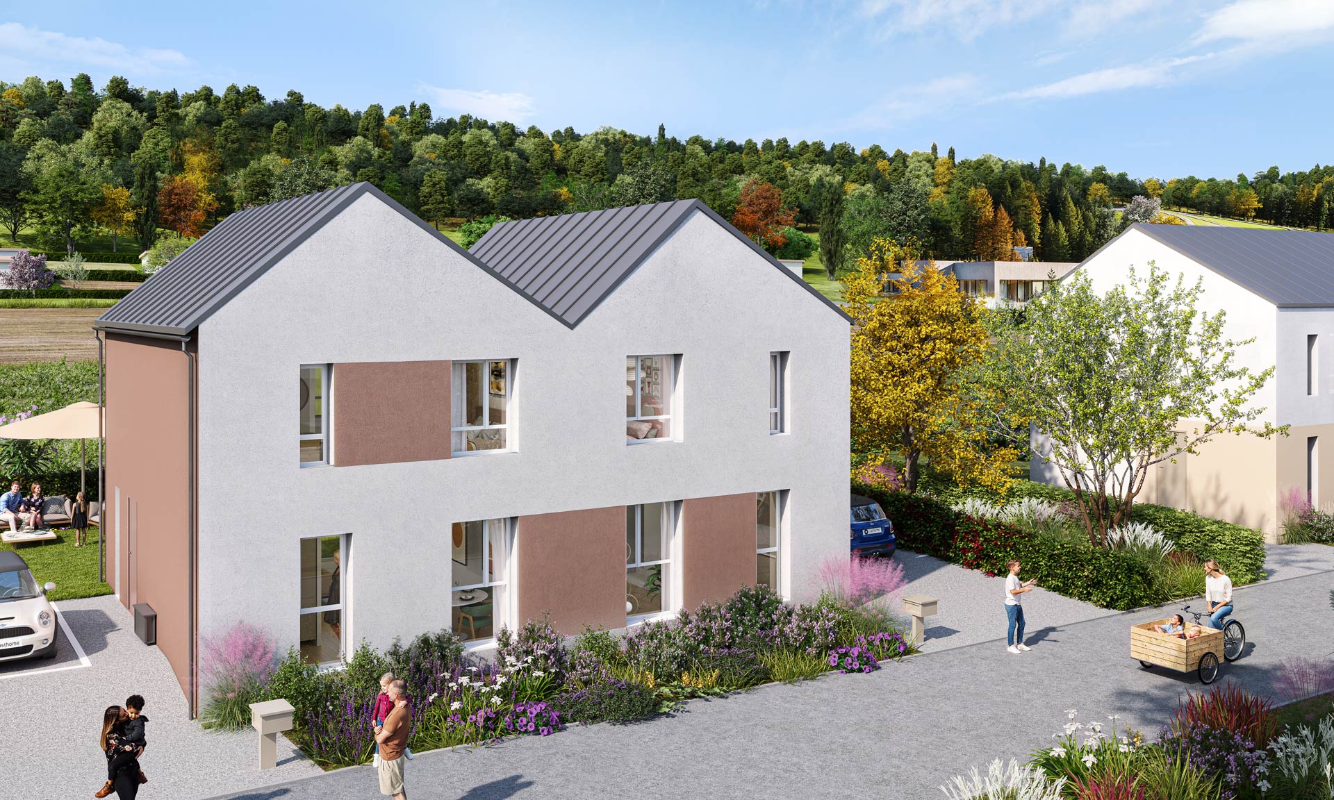Programme éligible au dispositif LLI Les Jardins de la Cavée à Caudebec-lès-Elbeuf - LLI Conseil