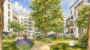 Programme éligible au dispositif LLI Les Terrasses d'Adria II à Ermont - LLI Conseil
