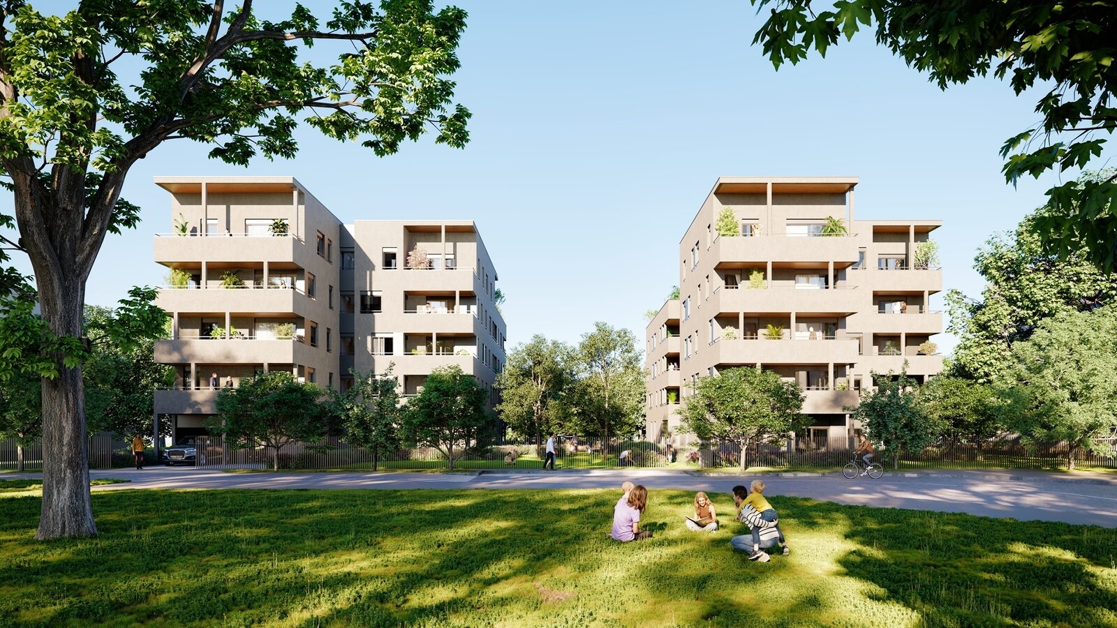 Programme éligible au dispositif LLI Résidence Côté Parc à Bron - LLI Conseil