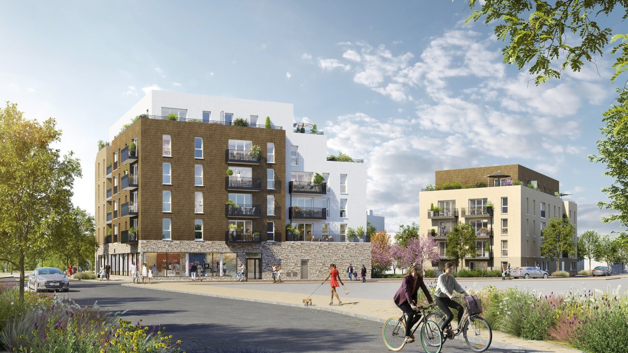 Programme éligible au dispositif LLI Les Terrasses Marceau Tr2 B à Drancy - LLI Conseil