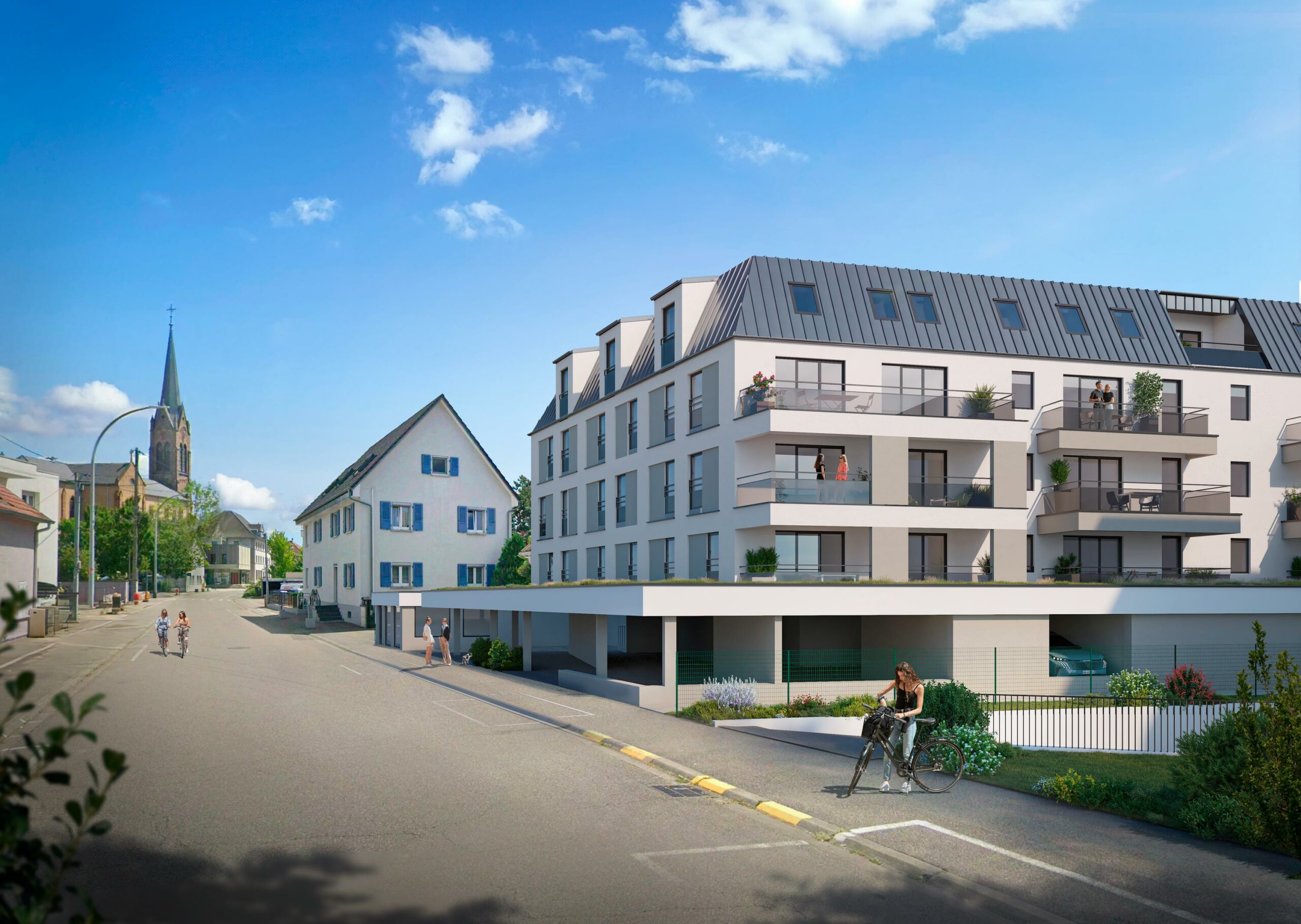 Programme éligible au dispositif LLI Cœur Village à Village-Neuf - LLI Conseil