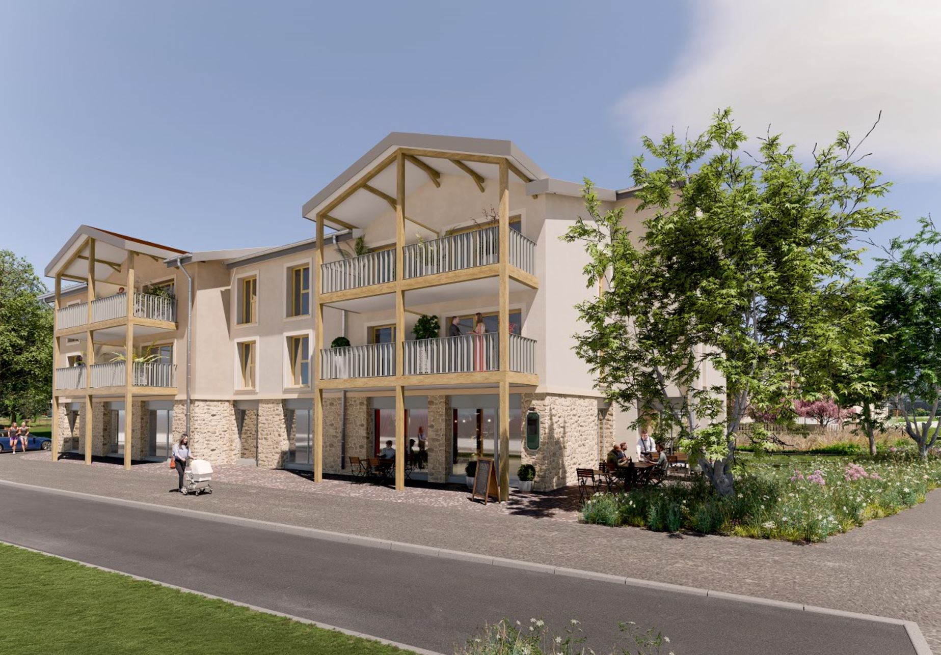 Programme éligible au dispositif LLI Les Terrasses des 3 Parcs à Coublevie - LLI Conseil