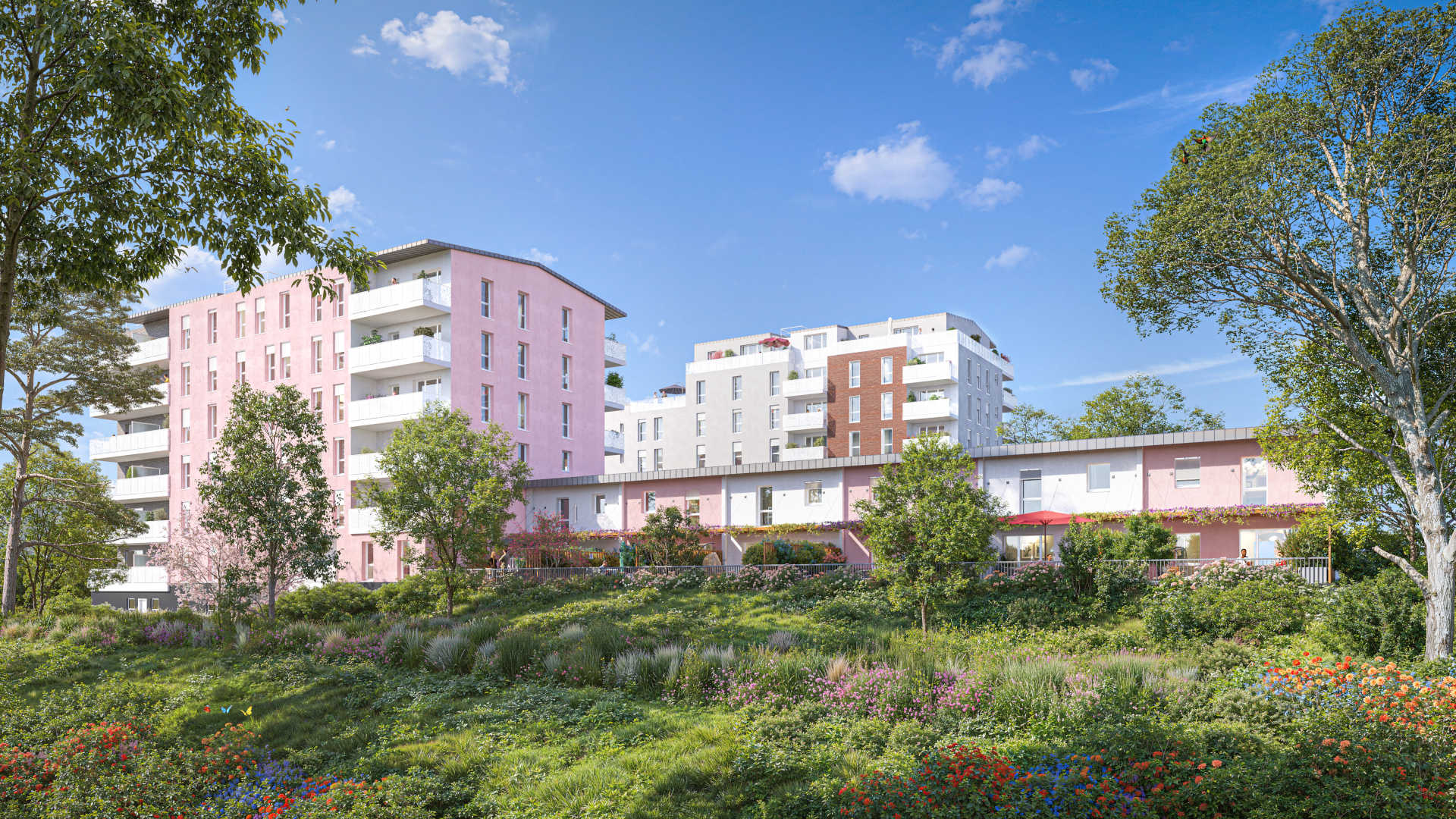 Programme éligible au dispositif LLI Jardin Cézanne à Corbeil-Essonnes - LLI Conseil